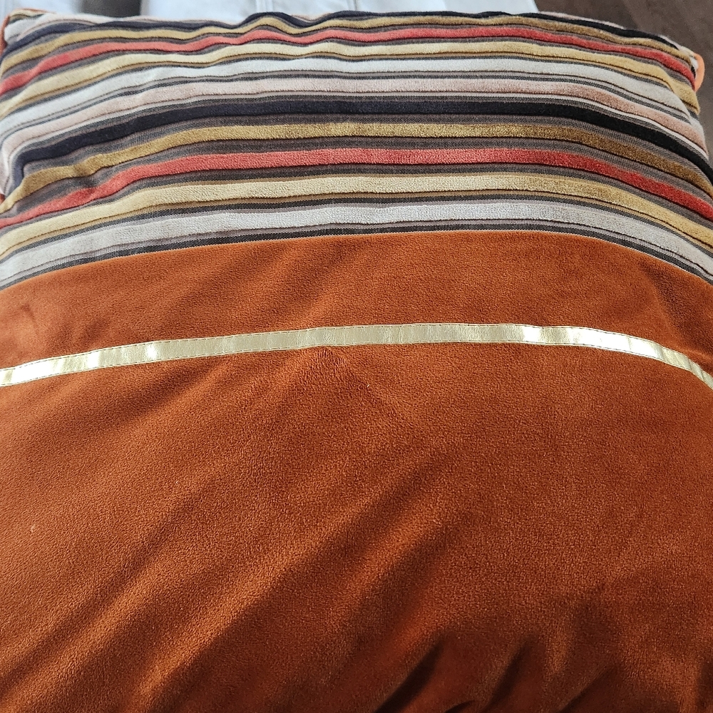 Decorative Orange Pillow Cover
